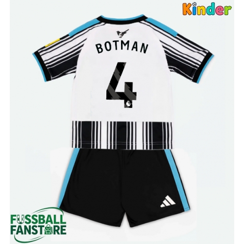 Newcastle United Sven Botman #4 Replik Heimtrikot Kinder 2026-27 Kurzarm (+ Kurze Hosen)